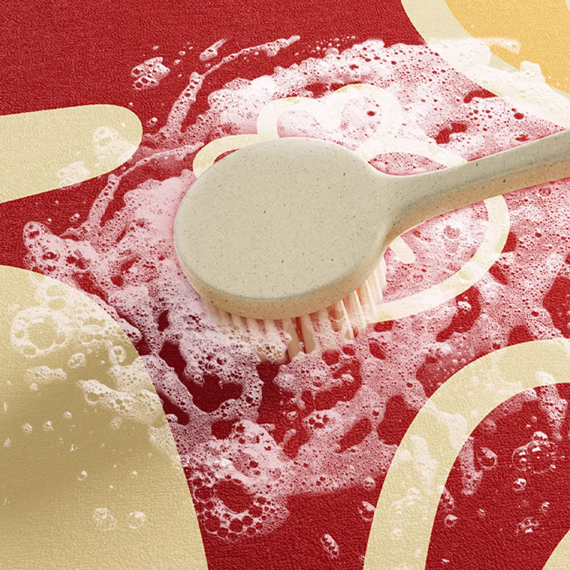 圣卡罗帝2026马年中国风新年过年地垫红色吸水防滑速干门厅脚垫子,淘宝优惠券,粉丝福利购,淘宝优惠卷