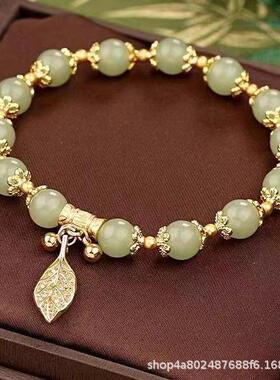 和田钰金枝玉叶学生闺蜜手链轻奢ins小众设计简约百搭显白送礼物