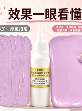 数字油画丙烯颜料缓干调和剂