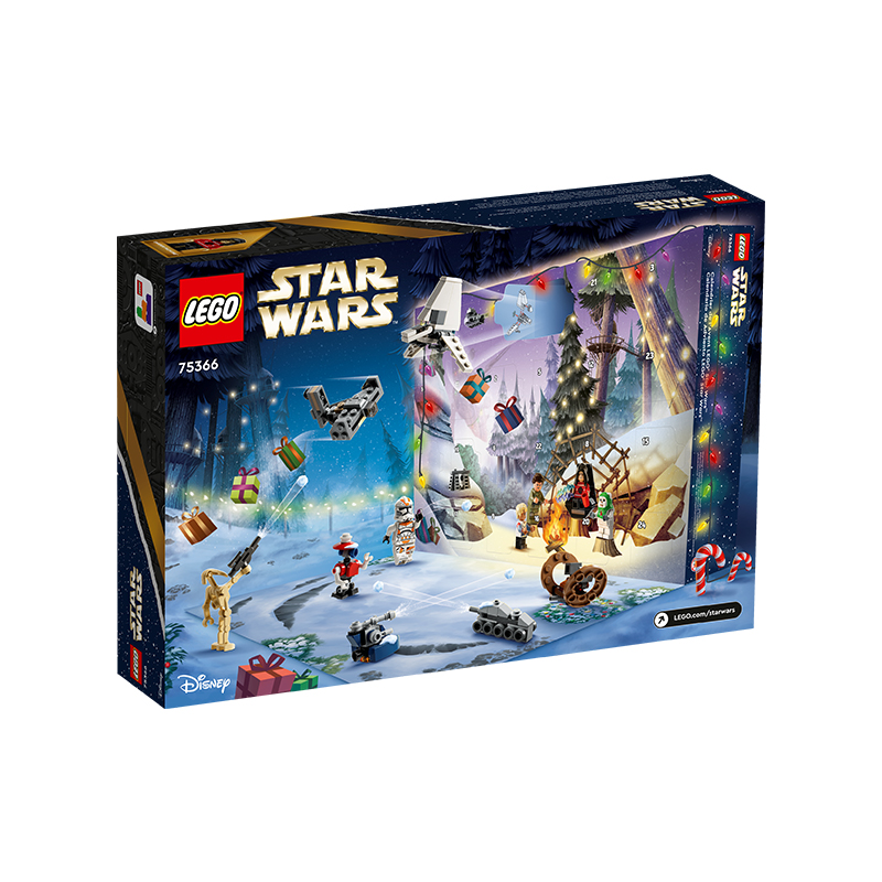LEGO乐高爱淘玩具75366星球大战圣诞倒数日历积木玩具礼物-图3