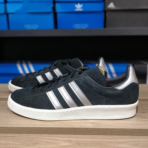 Adidas阿迪达斯CAMPUS 80s 男子低帮舒适耐磨休闲运动板鞋 GX7330 - 图0