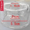 With 5.5 cm bottle mouth seal ring vacuum negative pressure exercise stretcher meat rubber silicone leather bowl connection set accessories