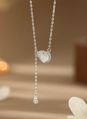 银色葫芦项链流苏高级感女款