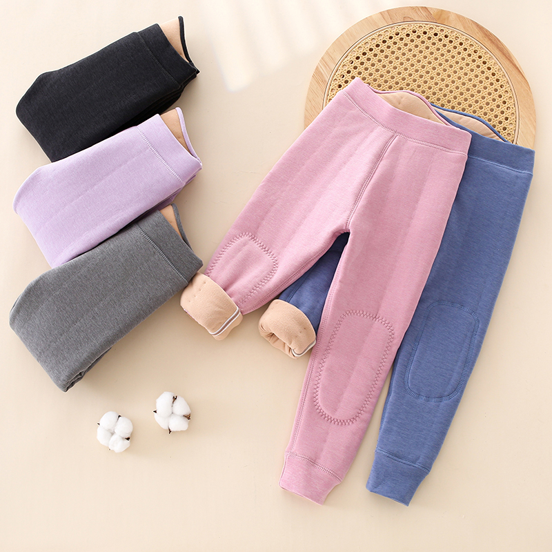 【校服神器】儿童超厚保暖裤男童内搭宝宝冬季棉裤女童打底裤8305 - 图0