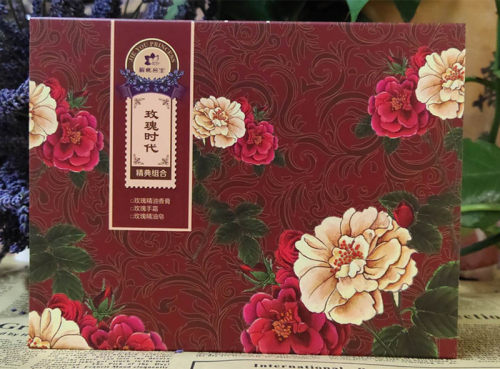 解忧公主薰衣草花季精油四喜皂花玫瑰时代双生花皂礼盒庄园 - 图1