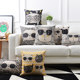 Nordic trendy cat pillow cotton and linen sofa