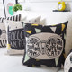 Nordic trendy cat pillow cotton and linen sofa