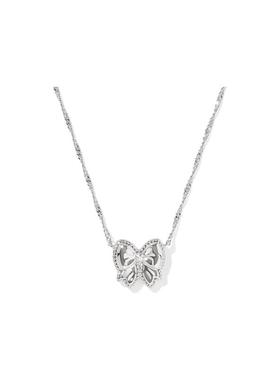 代购Kendra Scott女士项链简约优雅精致百搭白色贝壳镶嵌合成石