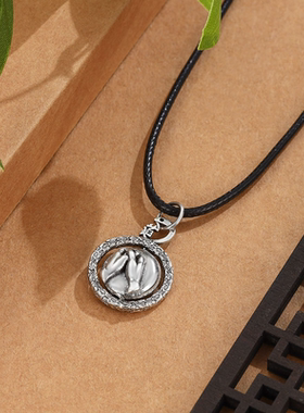 奥丁的三重角北欧海盗吊坠项链维京项链斯堪的纳维亚北欧海盗饰品