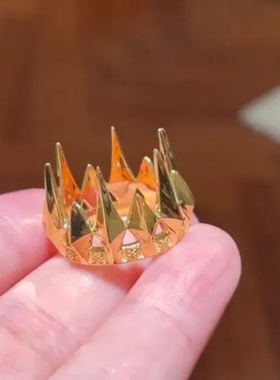 <恋与深空>cos沈星回王冠戒指