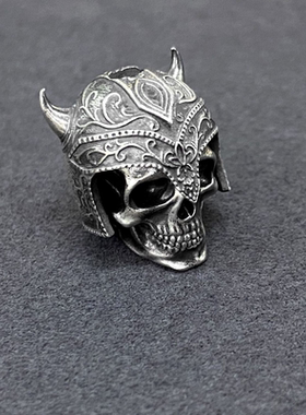 可拆卸骷髅头盔隔珠顶珠腰珠