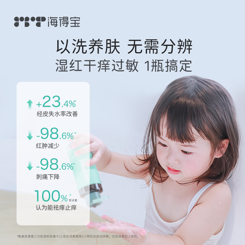 【董洁同款】海得宝金银花爽身露 速褪红舒痒非桃子水液体痱子粉,淘宝优惠券,粉丝福利购,淘宝优惠卷