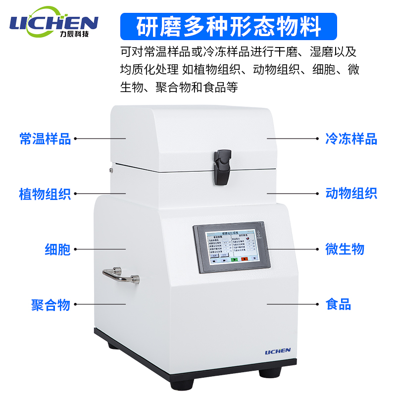 力辰科技快速研磨机冷冻研磨仪多样品多通量组织多样品组织研磨机-图0