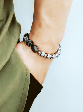 男士手链潮男个性钛钢