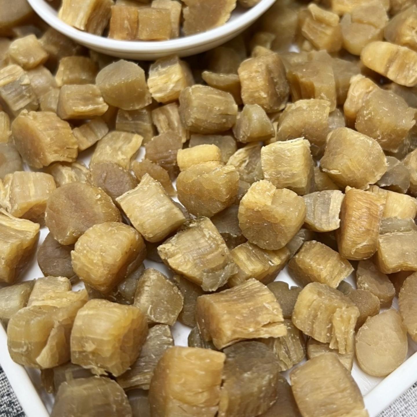 白菜清仓价 大元贝碎干货 干贝瑶柱碎 扇贝碎 海鲜淡干煲粥煲汤料 - 图1