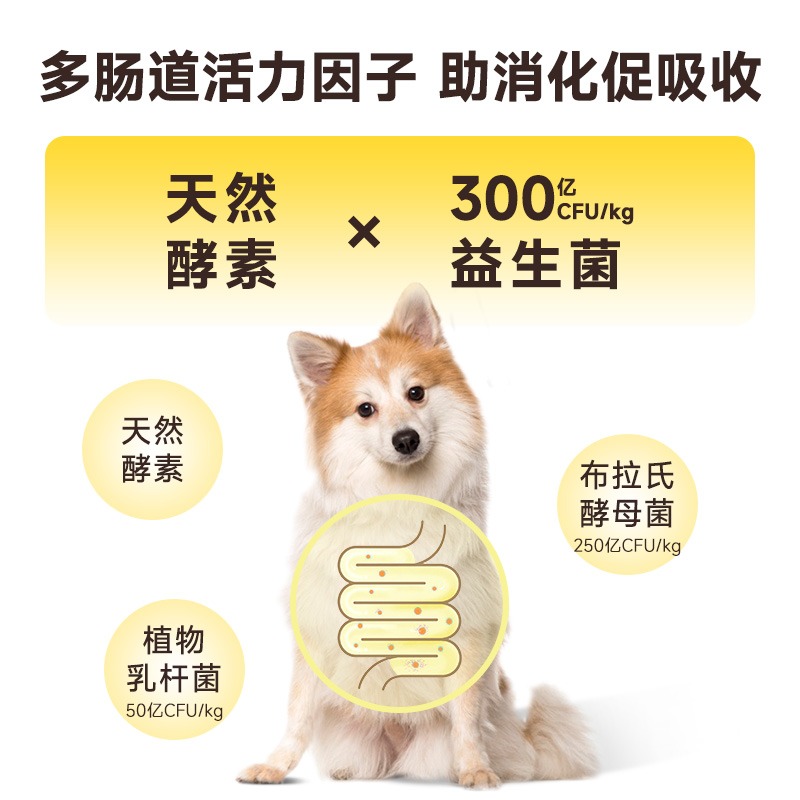 纯皓狗粮2kg低温烘焙泰迪博美金毛全犬种通用型无谷犬粮全价主粮