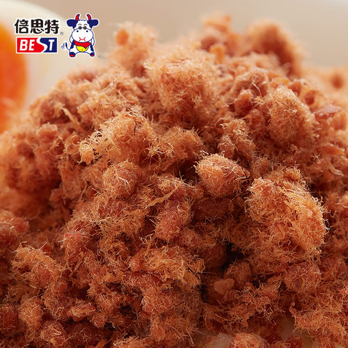 【倍思特】台湾儿童肉松零食辅食粥烘焙苏州特产猪肉酥原味68g - 图2