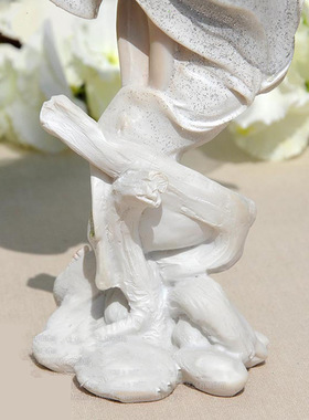 欧式天使花仙子美少女大摆件树脂工艺品时尚家居装饰生日创意礼品