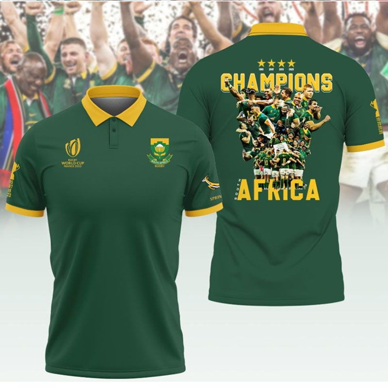 RWC 2023 南非橄榄球服球衣 South Africa WorldCup Rugby Jersey - 图2