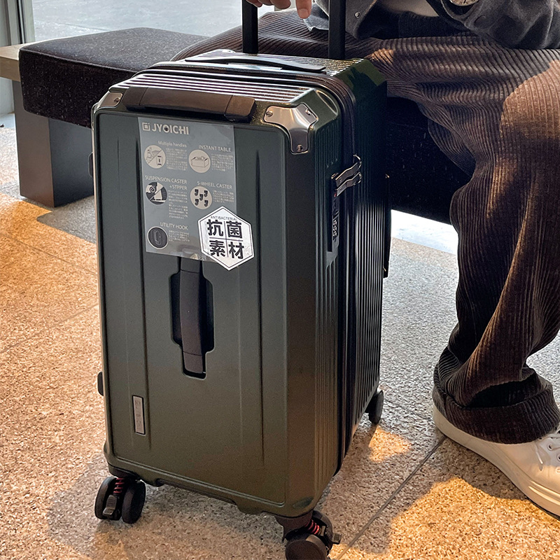 Password luggage for men with large capacity旅行包可挂行李箱-图1