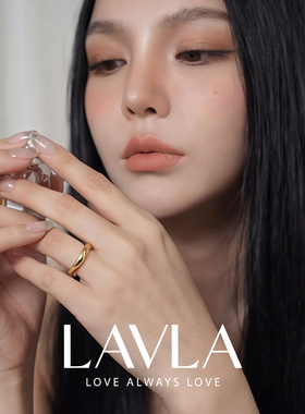 LAVLA轻奢极简小众不规则素圈戒