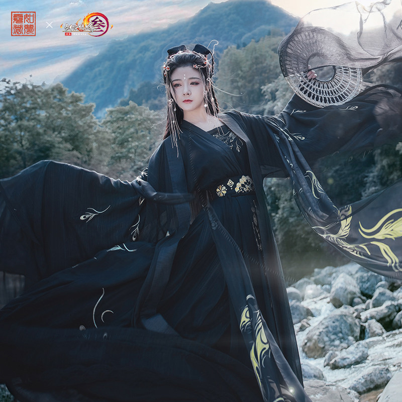 【谪仙】如梦霓裳x剑网3原创女汉服 如梦霓裳汉服