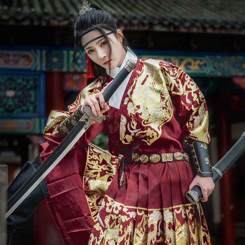 瑞龙吟丨如梦霓裳原创明制秋男汉服 如梦霓裳汉服