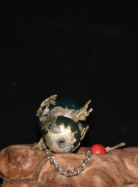 古玩杂项包银器玛瑙鼻烟壶踩球收藏品出国礼品家居小摆件