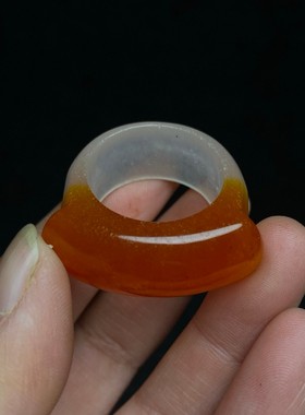 古玩旧藏花梨木镶嵌玉石首饰盒内珍藏玉戒指指环收藏