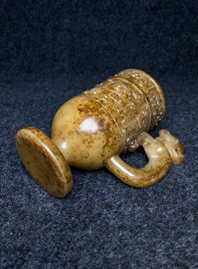 古董仿古高古玉老玉工艺作品手把玩装饰供奉欣赏摆件玉石收藏复古