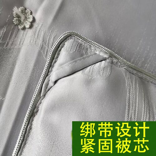 2025新款泰国进口天然乳胶蚕丝被双人橡胶被子冬被被芯加厚乳胶被 - 图0