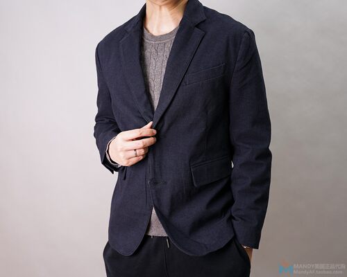 美国Abercrombie Fitch男士af春秋薄款小鹿标麻花圆领针织衫毛衣 - 图0