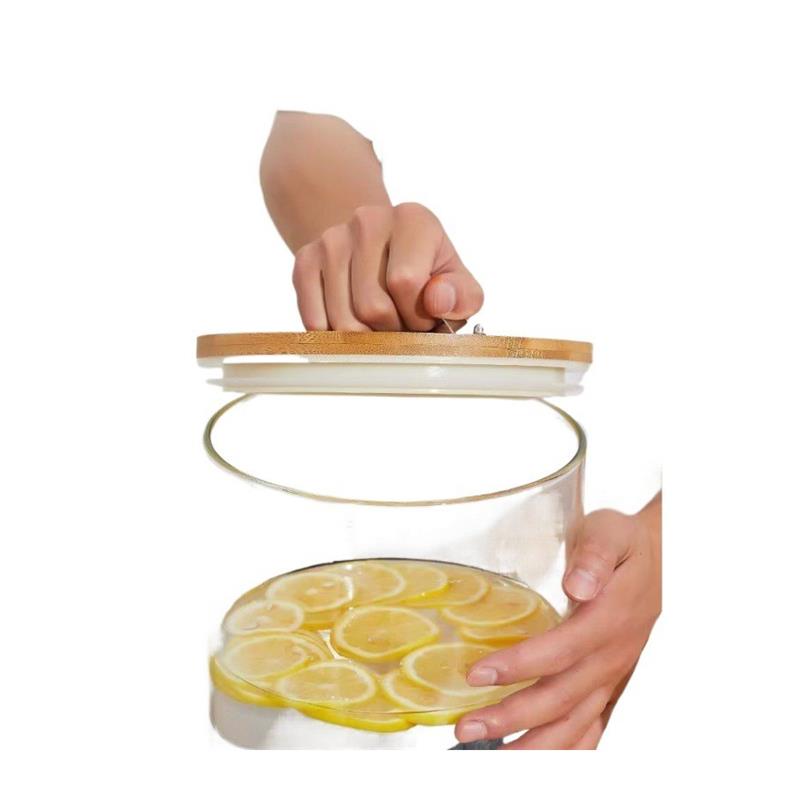 Summer production of glass beverage barrels for wine bottles, Internet celebrity fruit tea barrels, beer barrels, cola barrels, high-end sealed wine bottles