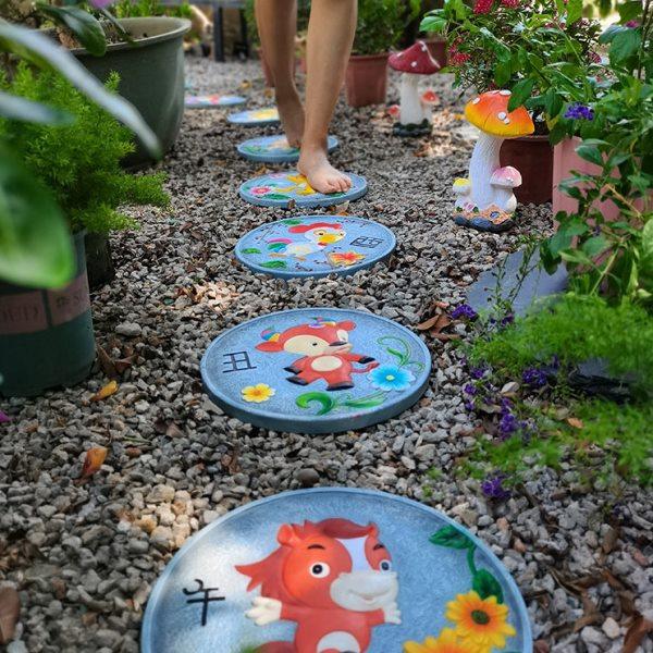 户外花园装饰庭院草坪垫脚石景观铺路石别墅小院子创意脚踏板摆件,淘宝优惠券,粉丝福利购,淘宝优惠卷