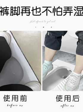 阔腿裤上厕所神器流浪者印象服阔腿裤可调节松紧卡扣固定带