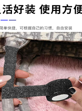 包柄保护套帆布包手柄保护防脏杏色皮托特包肩带配件包包防磨损