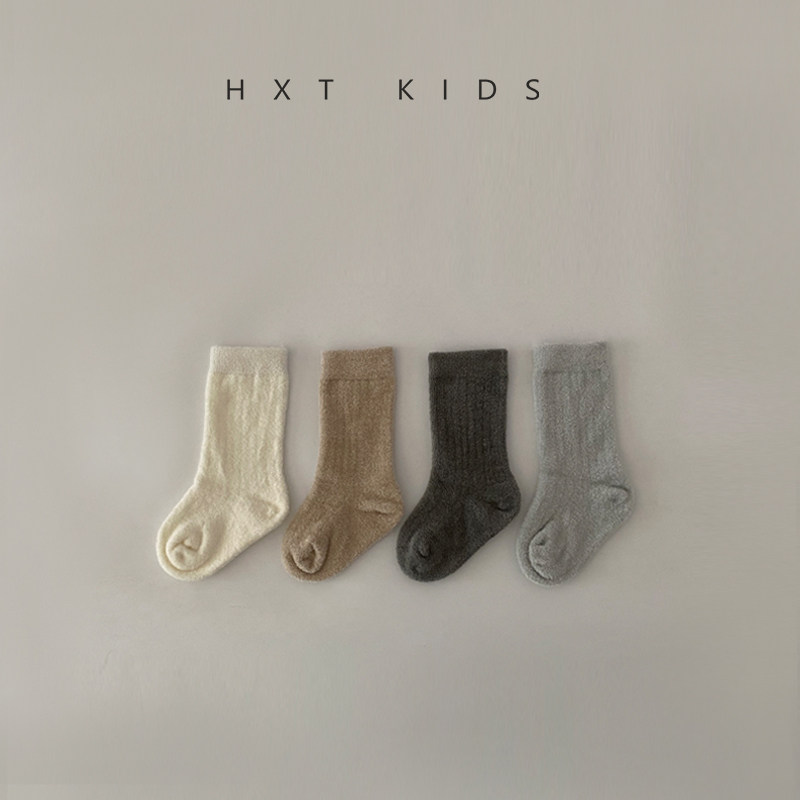 婴儿袜子秋冬季纯色保暖中筒袜0-3个月小月龄宝宝韩版穿搭棉袜冬6,淘宝优惠券,粉丝福利购,淘宝优惠卷