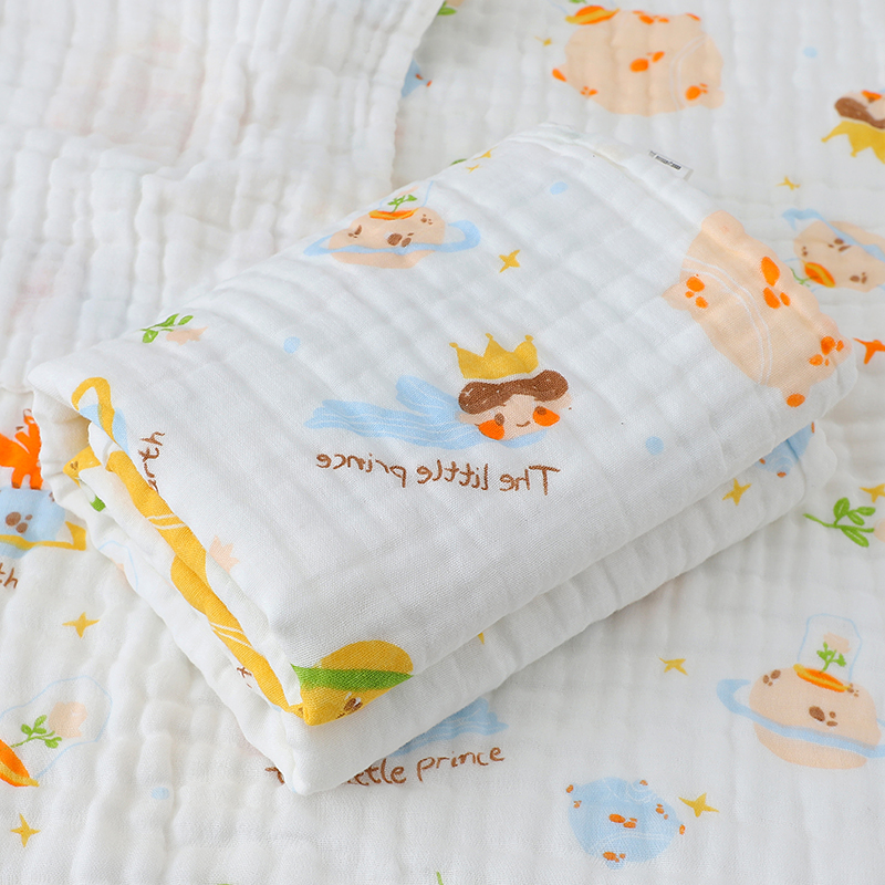 4/6层婴儿浴巾婴儿新生六层纯棉纱布超柔吸水洗澡初生宝宝全棉裹,淘宝优惠券,粉丝福利购,淘宝优惠卷