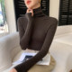 Women's cashmere sweater piled high collar slim fit fine wool bottoming