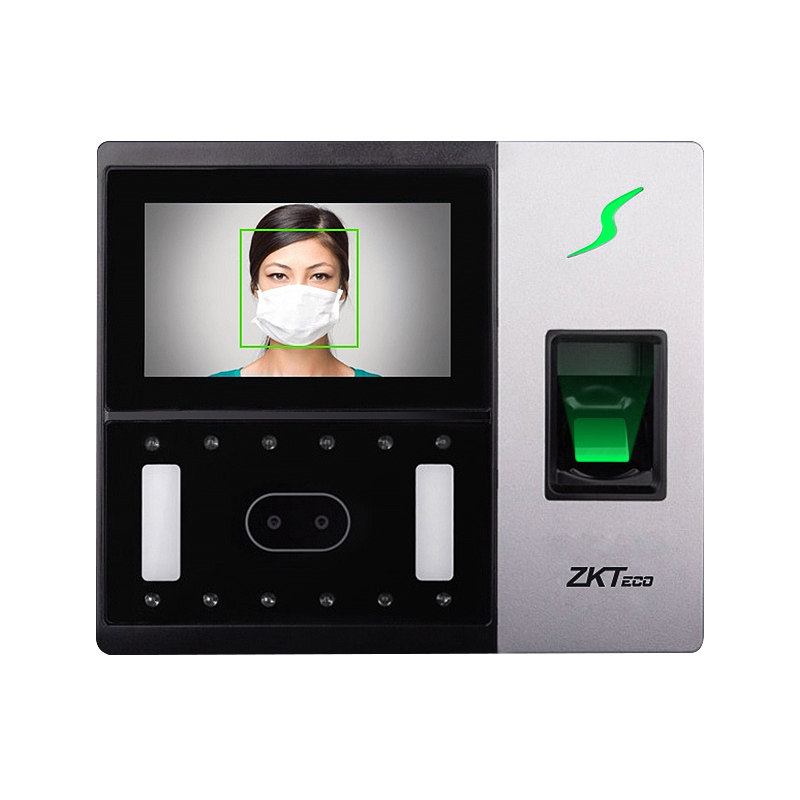 zkteco可见光人脸识别ai702戴口罩 zkteco考勤门禁