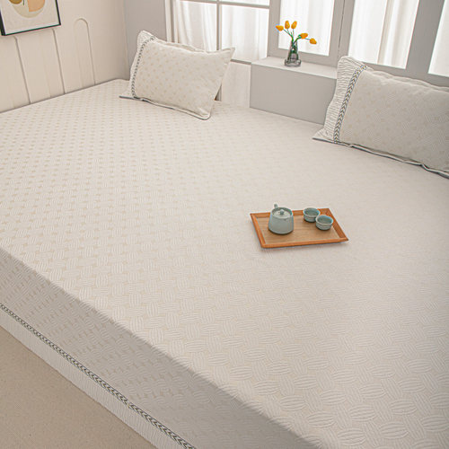 雪尼尔榻榻米床盖四季通用踏踏米专用床单3米大炕套罩垫炕盖高级4 - 图2