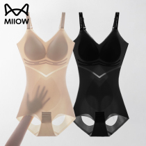 Cat person plastic body one-piece clothing thin air-permeable postpartum shaping beauty body closedown with strong collection of small belly slim fit