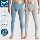 Хлопковое термобелье, удерживающие тепло тонкие штаны, леггинсы, нижнее белье