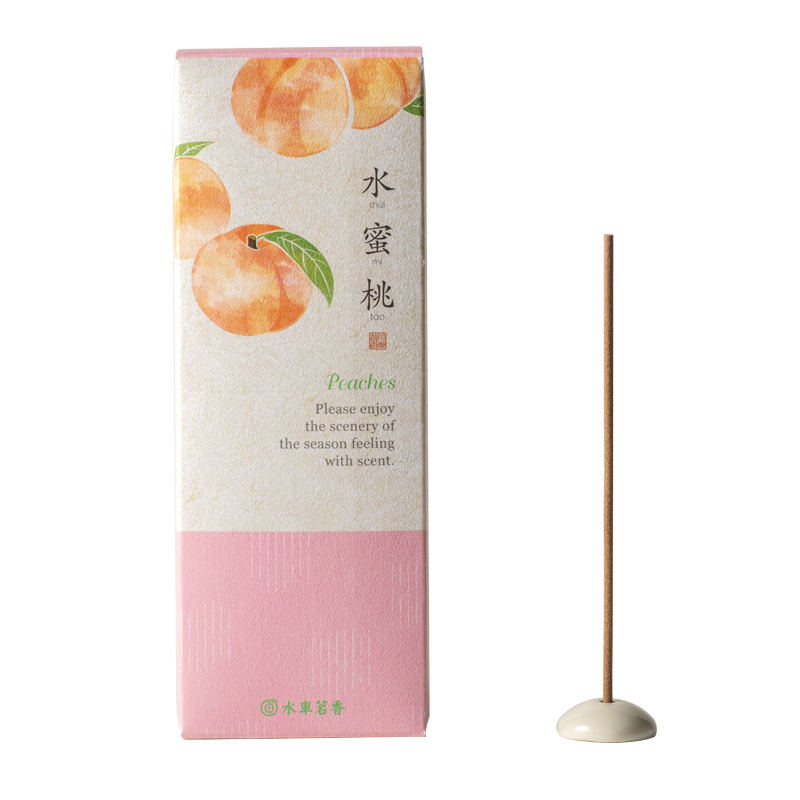 水车茗香天然室内家用水蜜桃香檀香 水车茗香香熏香料
