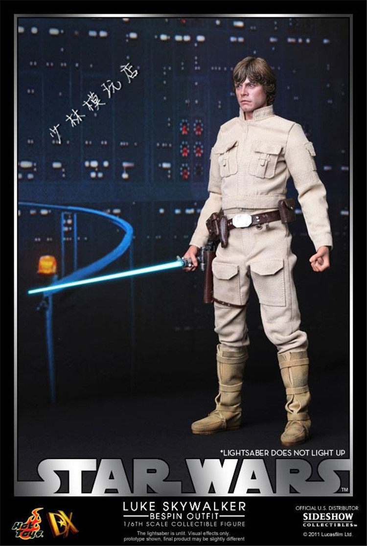 全新现货 HotToys HT DX07 1/6星球大战天行者卢克 LUKE双造型_虎窝淘