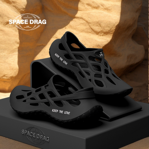 范硕男士溯溪鞋2026新款外穿户外运动厚底耐磨防滑透气eva沙滩鞋 - 图1