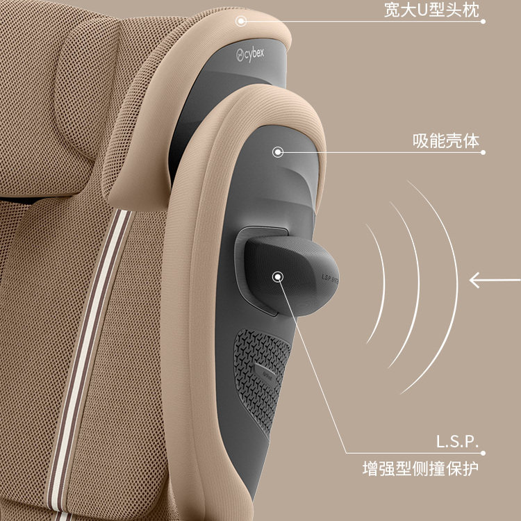 美兰西Cybex大童安全座椅3-12岁儿童专用Solution G2ADAC测试冠军,淘宝优惠券,粉丝福利购,淘宝优惠卷