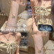 Natural Jade Butterfly S925 Silver Necklace Douyin Internet Celebrity
