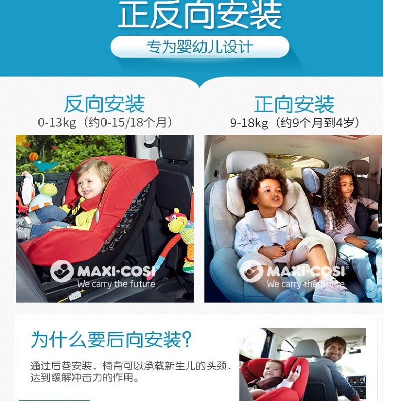 原装进口迈可适Maxi Cosi 米洛斯儿童汽车安全座椅宝宝车载 0-4岁 - 图1