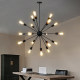 Retro simple style Internet cafe chandelier personality